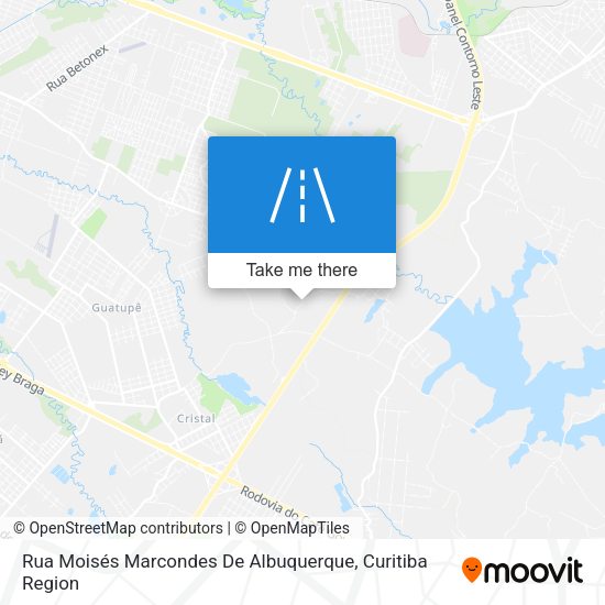 Rua Moisés Marcondes De Albuquerque map