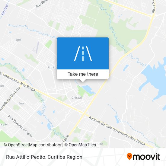 Rua Attílio Pedão map