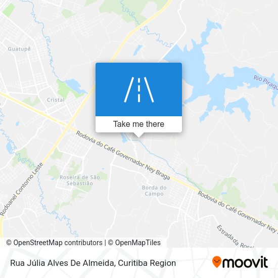 Rua Júlia Alves De Almeida map
