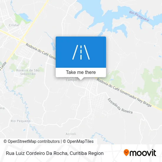 Rua Luiz Cordeiro Da Rocha map