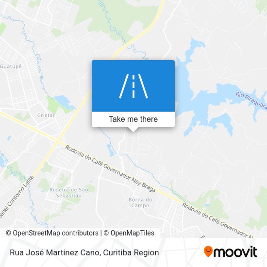 Rua José Martinez Cano map