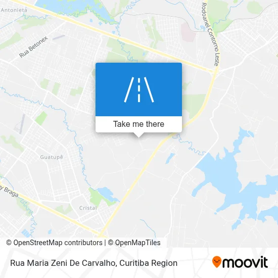 Rua Maria Zeni De Carvalho map