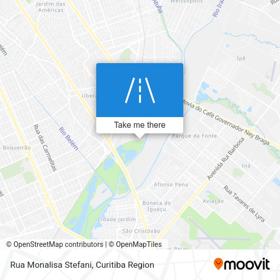 Rua Monalisa Stefani map