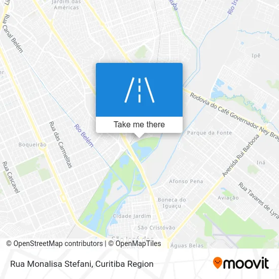 Rua Monalisa Stefani map