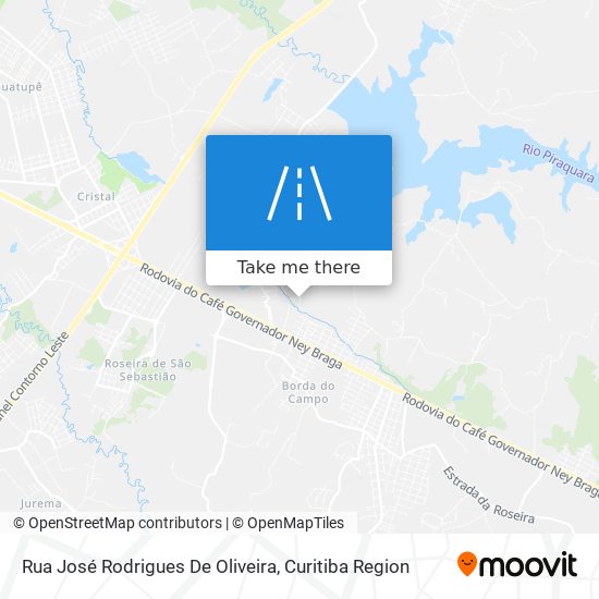 Rua José Rodrigues De Oliveira map