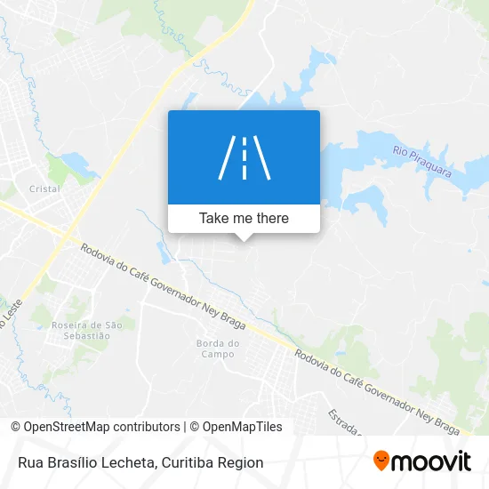 Rua Brasílio Lecheta map