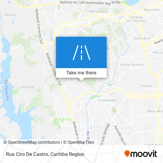 Rua Ciro De Castro map