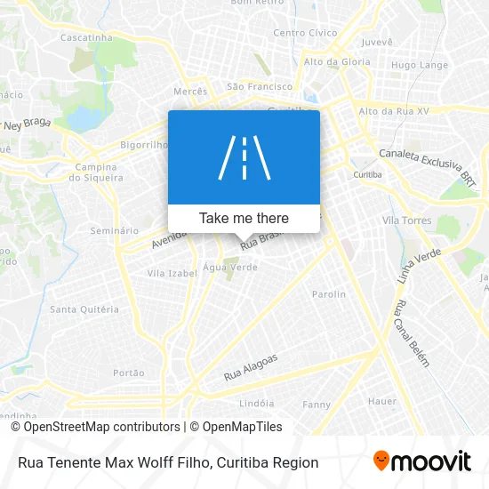 Rua Tenente Max Wolff Filho map