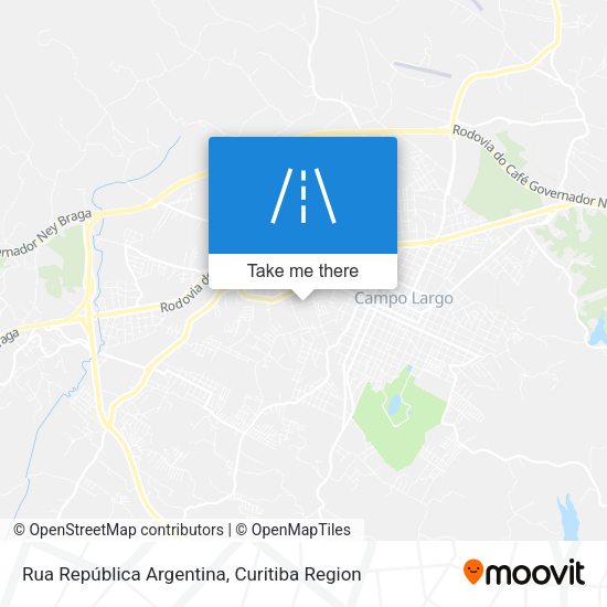 Rua República Argentina map