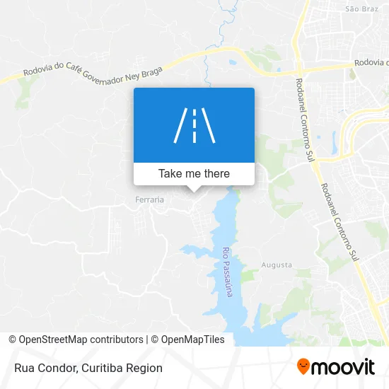 Rua Condor map
