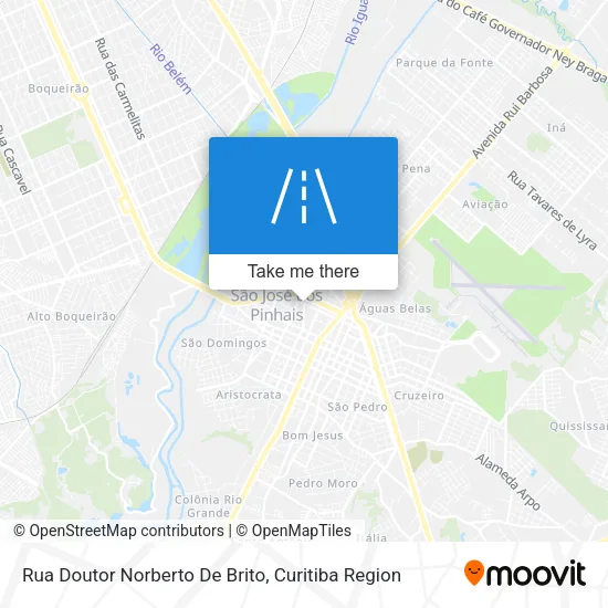 Rua Doutor Norberto De Brito map