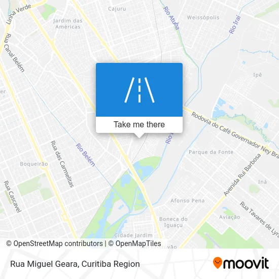 Rua Miguel Geara map