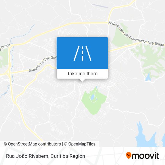 Rua João Rivabem map