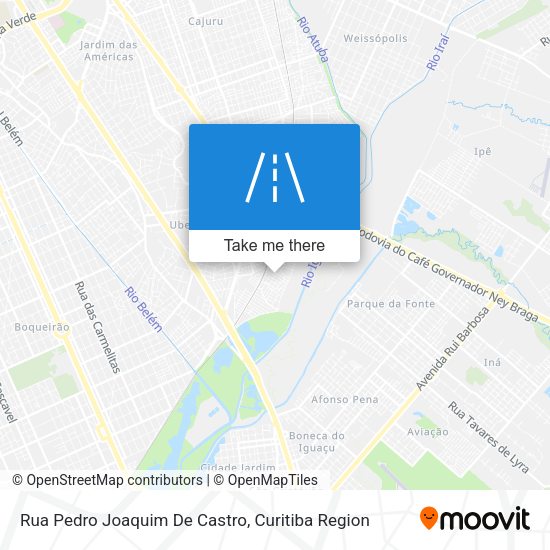 Rua Pedro Joaquim De Castro map