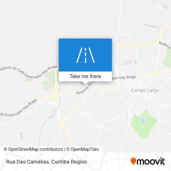 Rua Das Camélias map