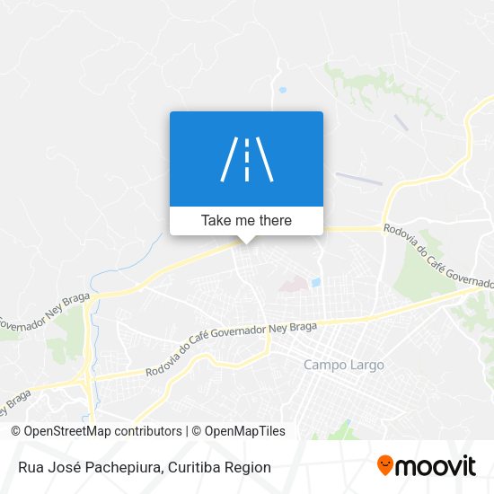 Rua José Pachepiura map