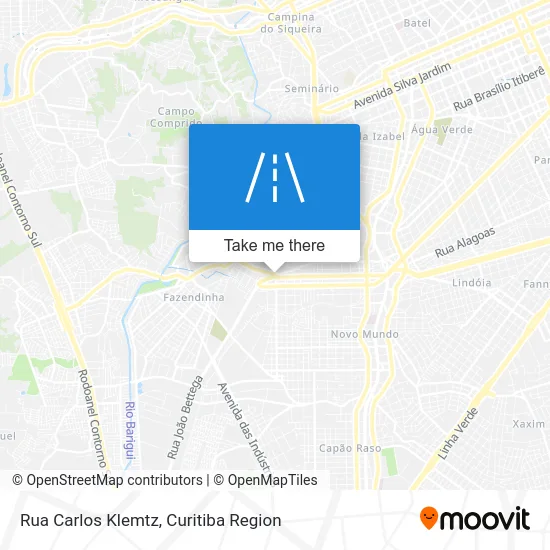 Rua Carlos Klemtz map