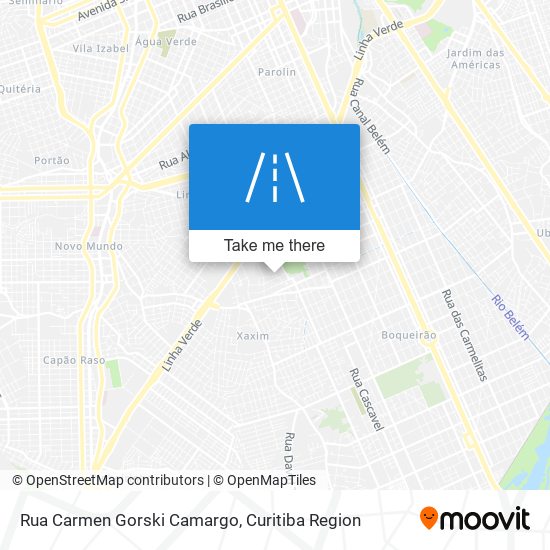 Rua Carmen Gorski Camargo map