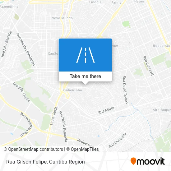 Rua Gilson Felipe map