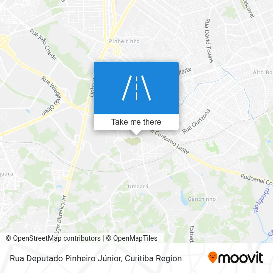 Rua Deputado Pinheiro Júnior map