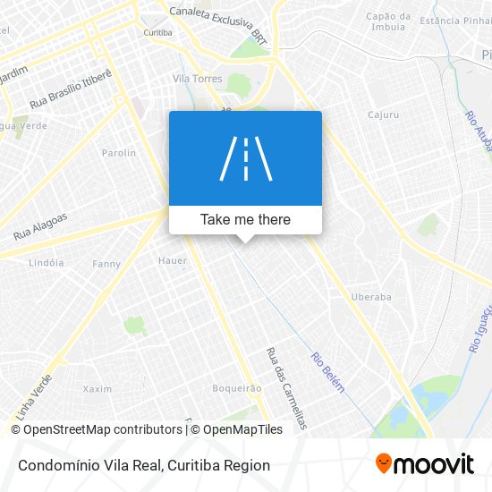 Condomínio Vila Real map