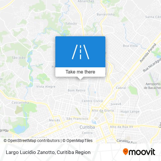 Largo Lucídio Zanotto map