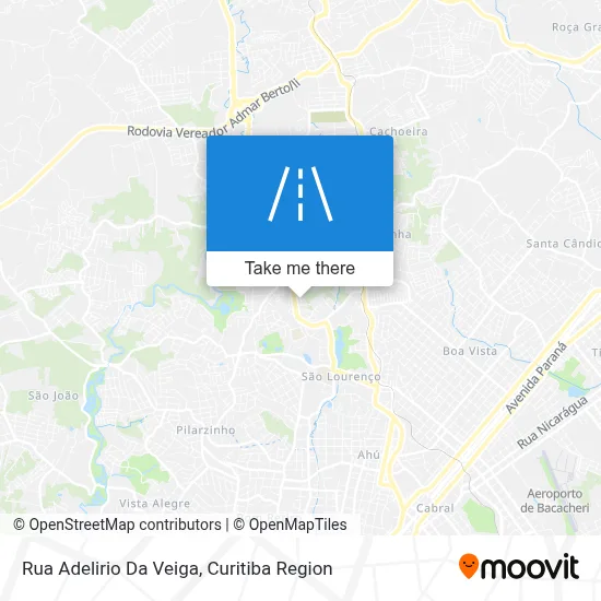 Rua Adelirio Da Veiga map