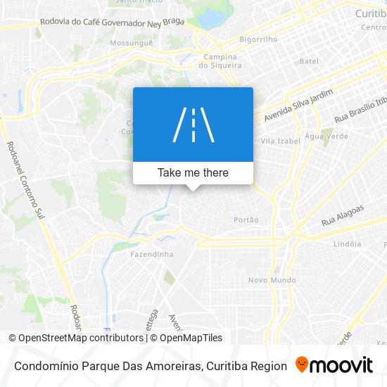 Condomínio Parque Das Amoreiras map