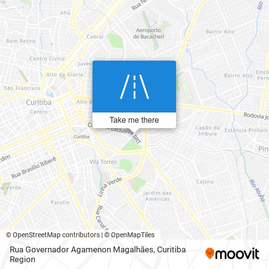 Rua Governador Agamenon Magalhães map