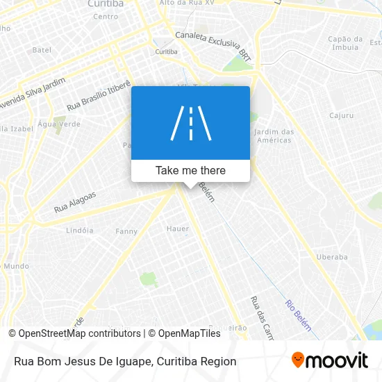 Rua Bom Jesus De Iguape map