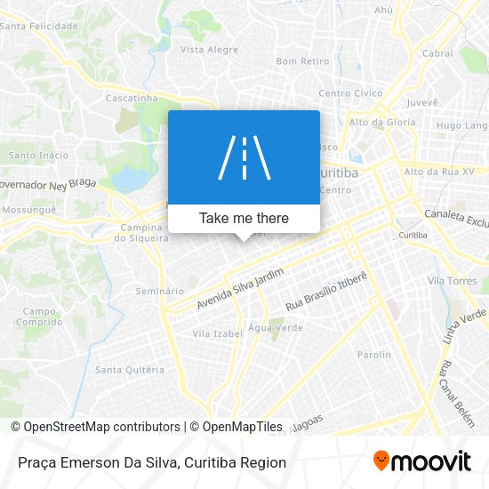 Praça Emerson Da Silva map