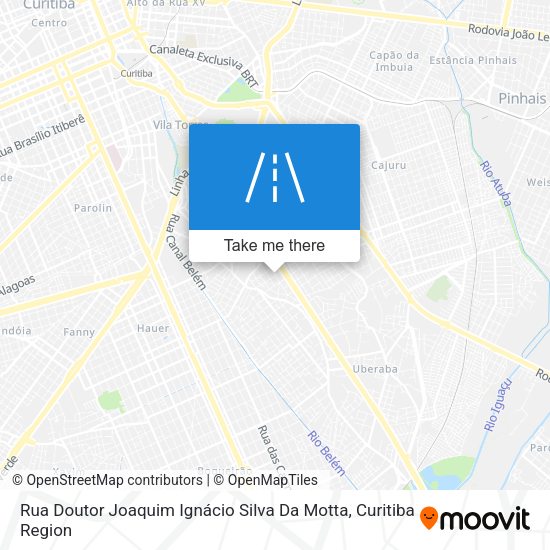 Rua Doutor Joaquim Ignácio Silva Da Motta map