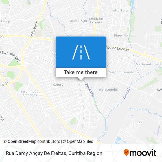 Rua Darcy Ançay De Freitas map