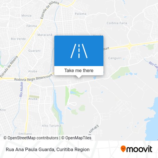 Rua Ana Paula Guarda map