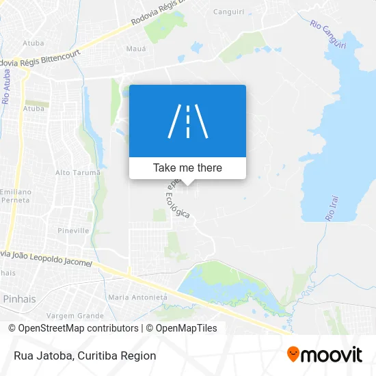 Rua Jatoba map