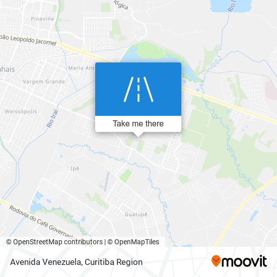 Avenida Venezuela map