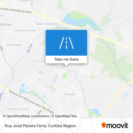 Rua José Pereira Ferro map
