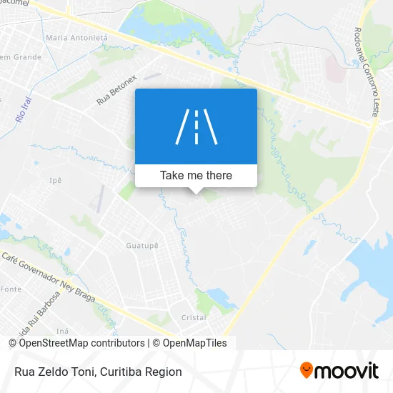 Rua Zeldo Toni map