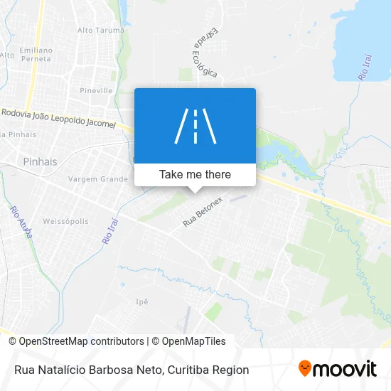 Rua Natalício Barbosa Neto map