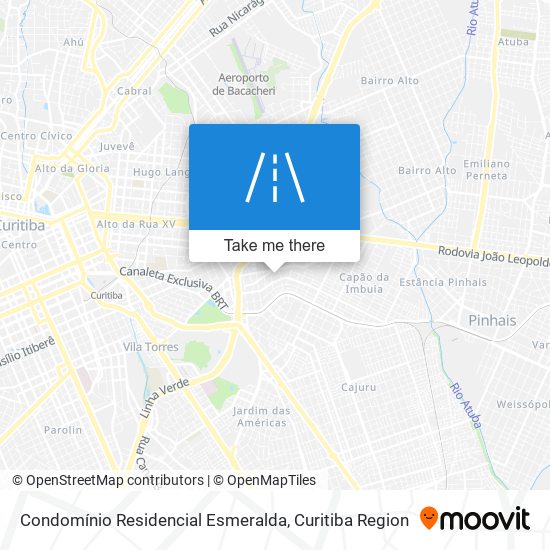 Condomínio Residencial Esmeralda map