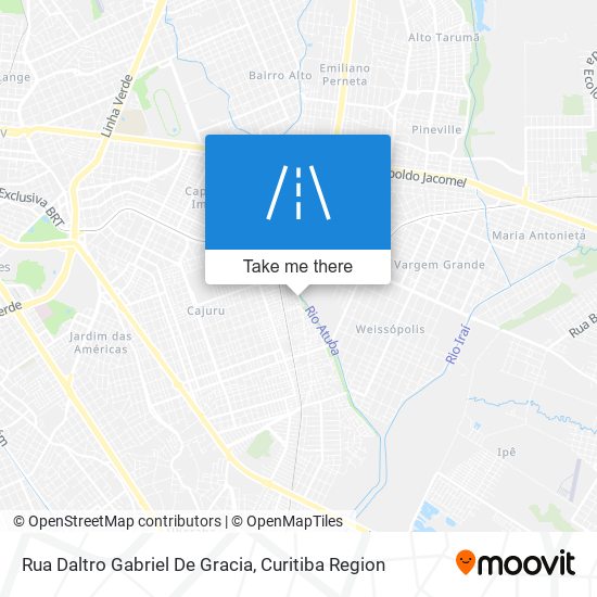 Rua Daltro Gabriel De Gracia map