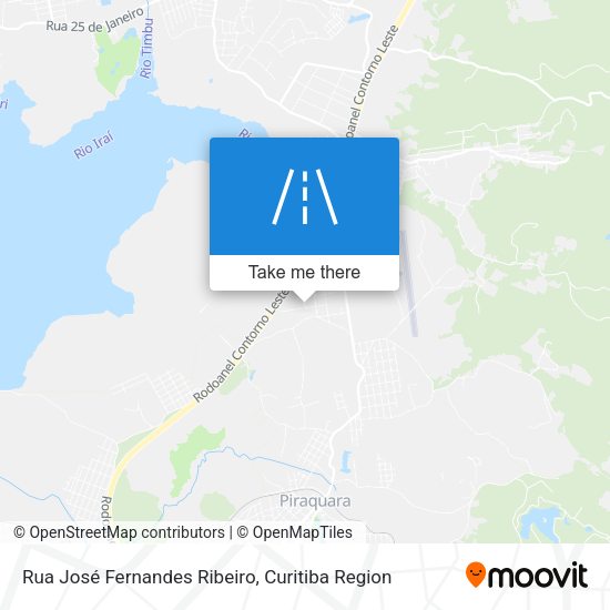 Rua José Fernandes Ribeiro map