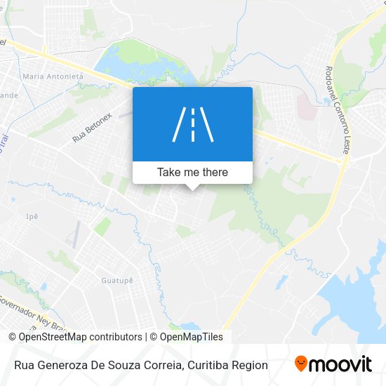 Rua Generoza De Souza Correia map