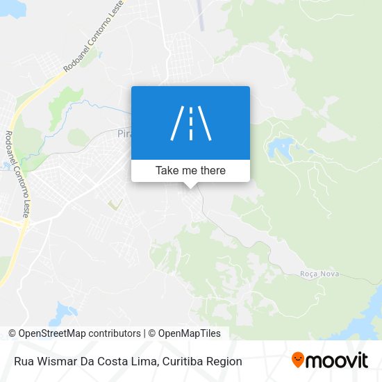 Rua Wismar Da Costa Lima map