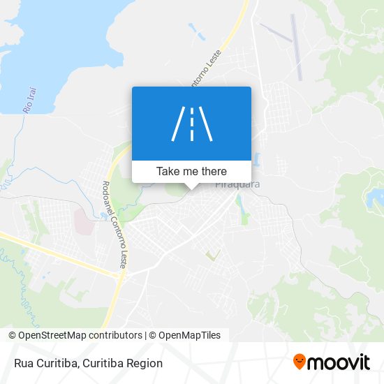 Rua Curitiba map