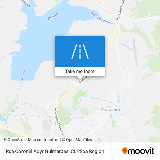 Rua Coronel Adyr Guimarães map