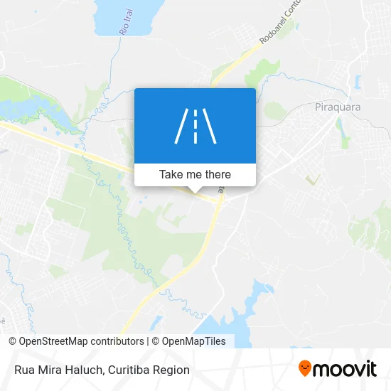 Rua Mira Haluch map