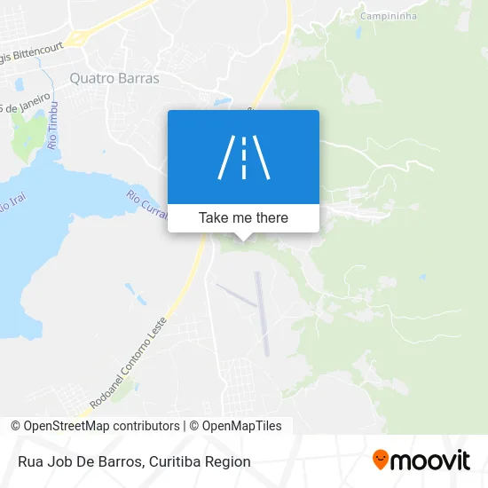 Rua Job De Barros map
