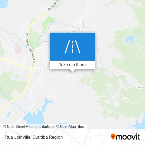 Rua Joinville map