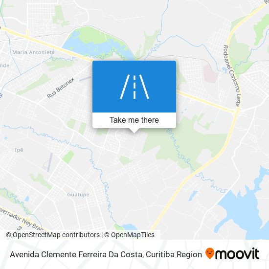 Avenida Clemente Ferreira Da Costa map